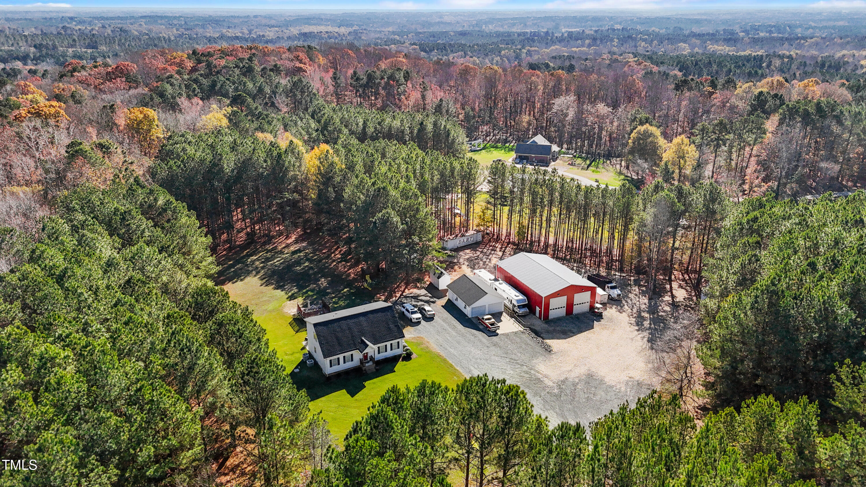 3214 Tump Wilkins Road Stem, NC 27581 - Photo 2 of 90 Aerial
