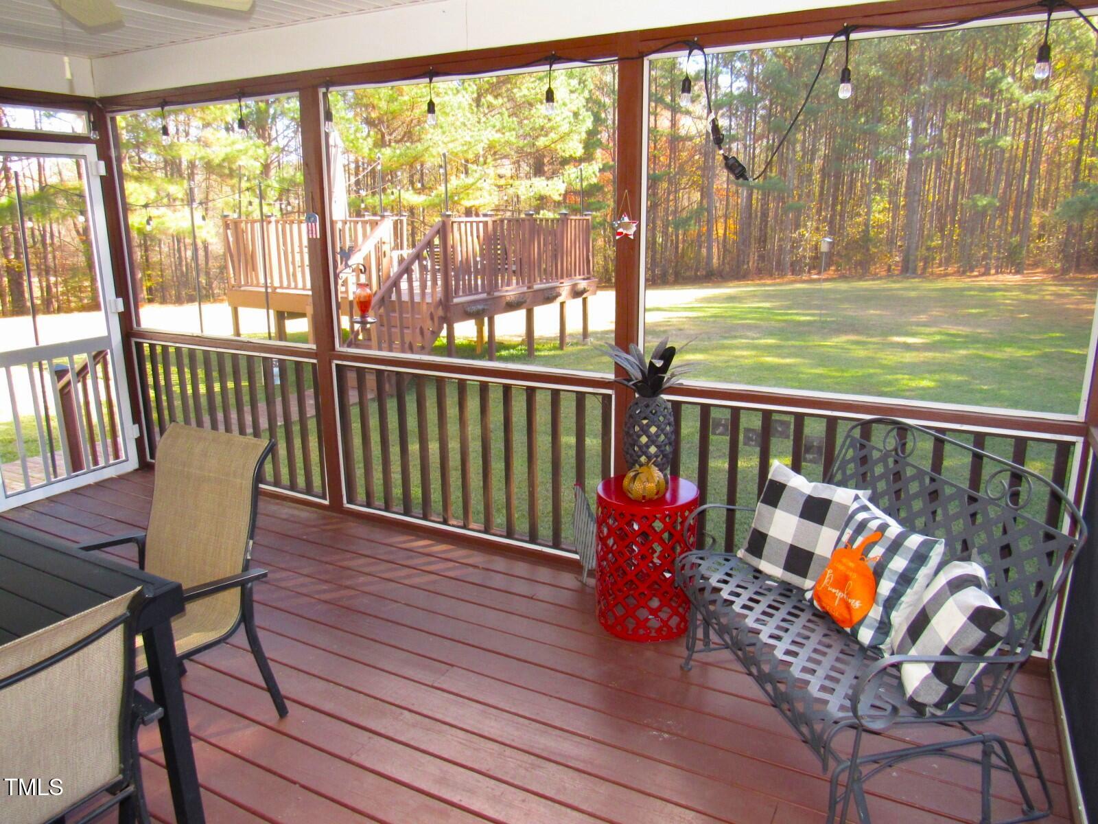 3214 Tump Wilkins Road Stem, NC 27581 - Photo 44 of 90 Screen porch