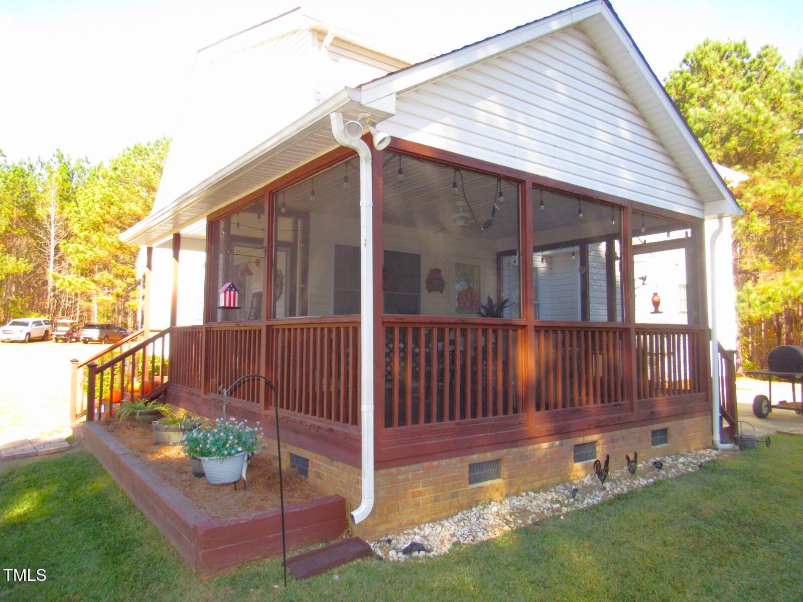 3214 Tump Wilkins Road Stem, NC 27581 - Photo 46 of 90 Screen porch