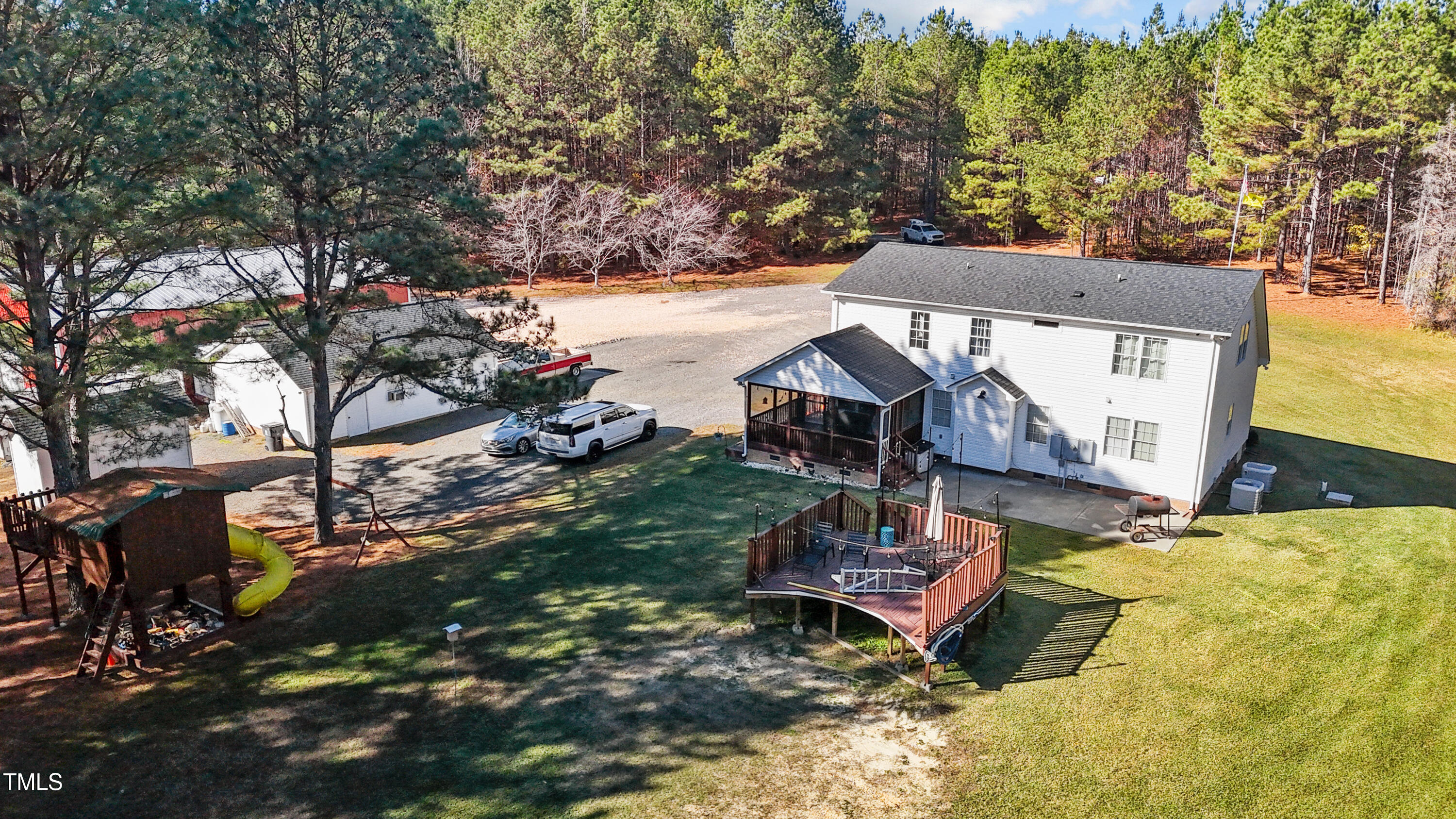 3214 Tump Wilkins Road Stem, NC 27581 - Photo 47 of 90 Aerial