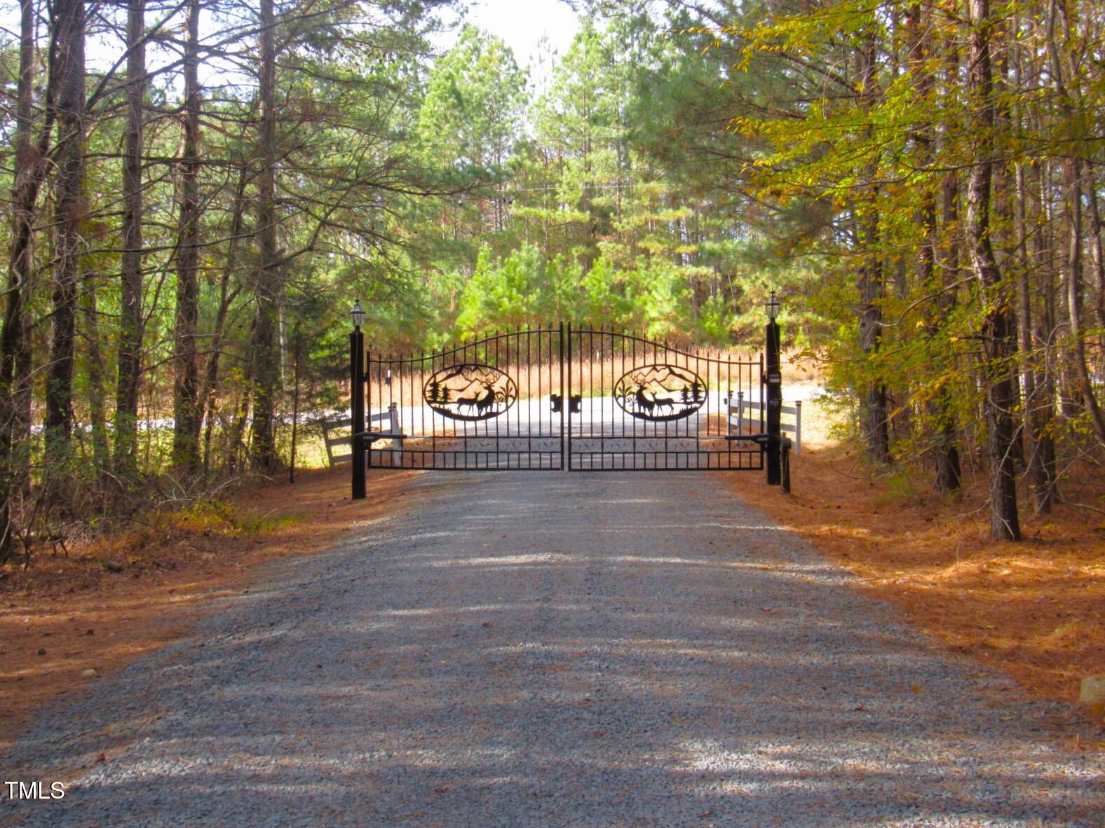 3214 Tump Wilkins Road Stem, NC 27581 - Photo 78 of 90 Gated entrance