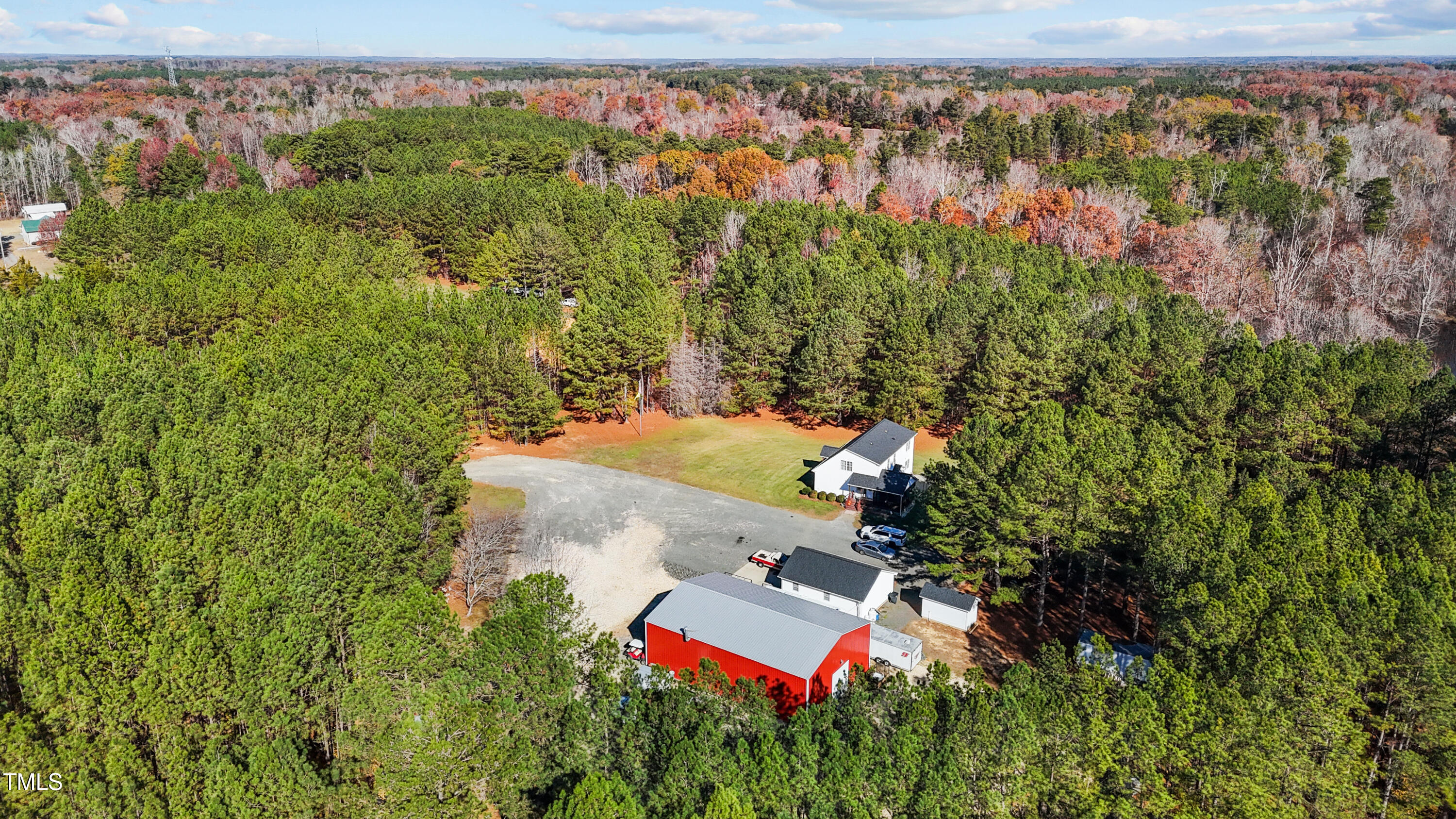 3214 Tump Wilkins Road Stem, NC 27581 - Photo 81 of 90 Aerial