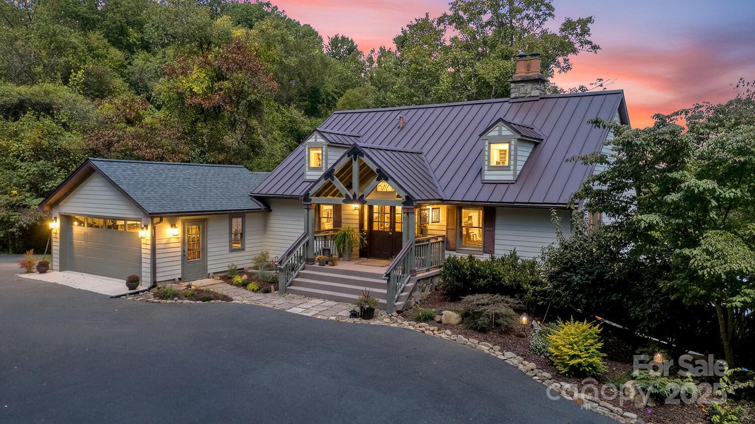 25 View Ridge Parkway Leicester, NC 28748 - Photo 1 of 47 a view of a house with tub and yard