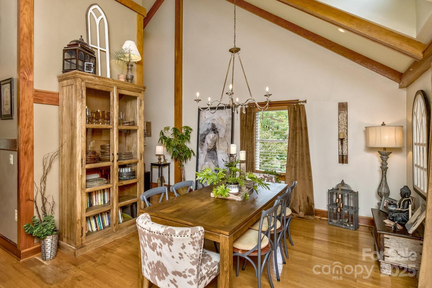 25 View Ridge Parkway Leicester, NC 28748 - Photo 13 of 47 a view of a room with furniture and wooden floor