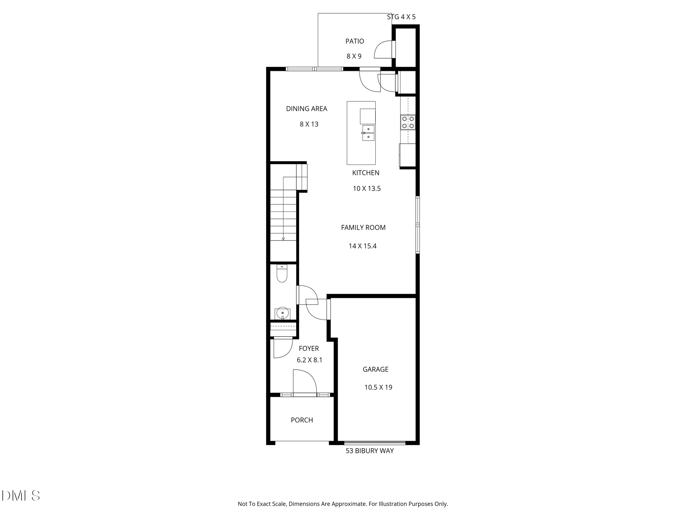 53 Bibury Way Angier, NC 27501 - Photo 48 of 50 a picture of a floor plan