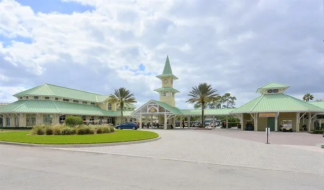 a view of a room with a large tree