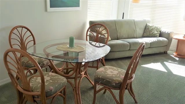 a picture of a table in a room