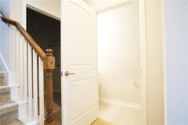 a close up view of shower