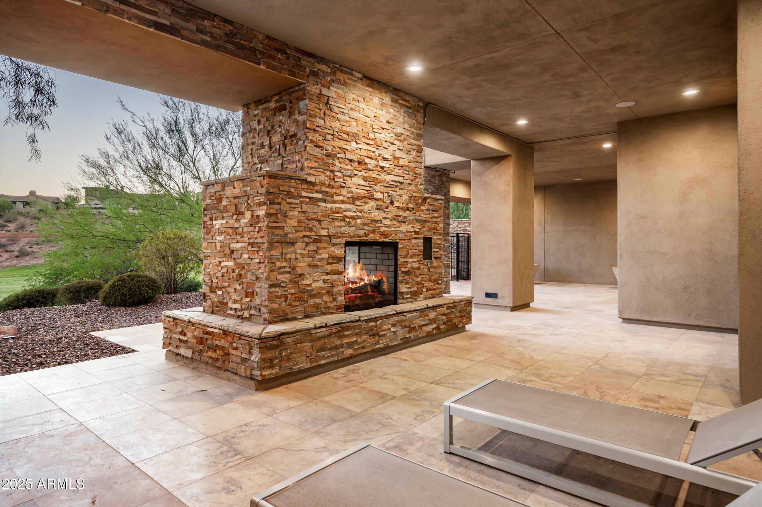 9732 North Fireridge Trail Fountain Hills, AZ 85268 - Photo 47 of 53 Outdoor Fireplace #2