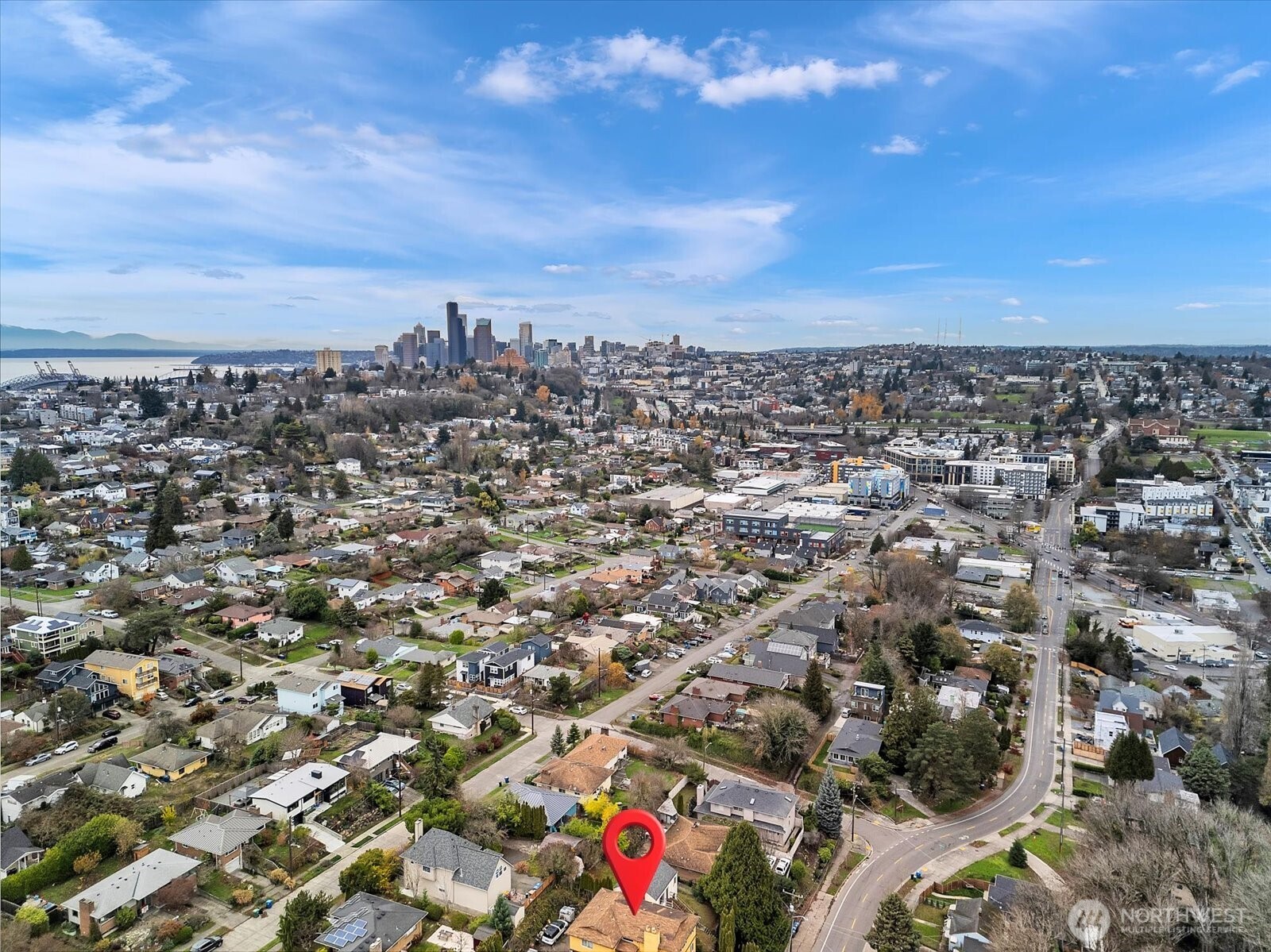 2523 23rd Avenue South Seattle, WA 98144 - Photo 28 of 29 an aerial view of multiple house