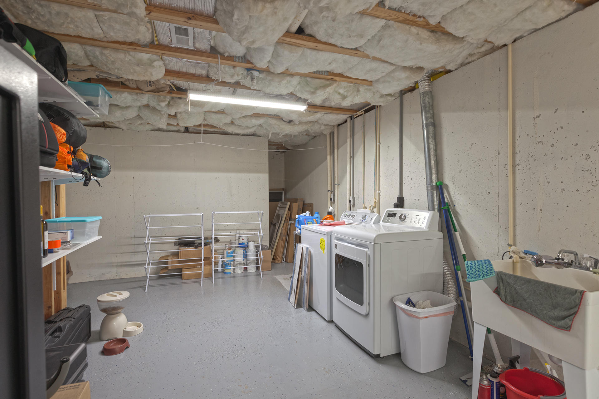 5030 Bethlehem Road Boones Mill, VA 24065 - Photo 31 of 43 a utility room with dryer and washer