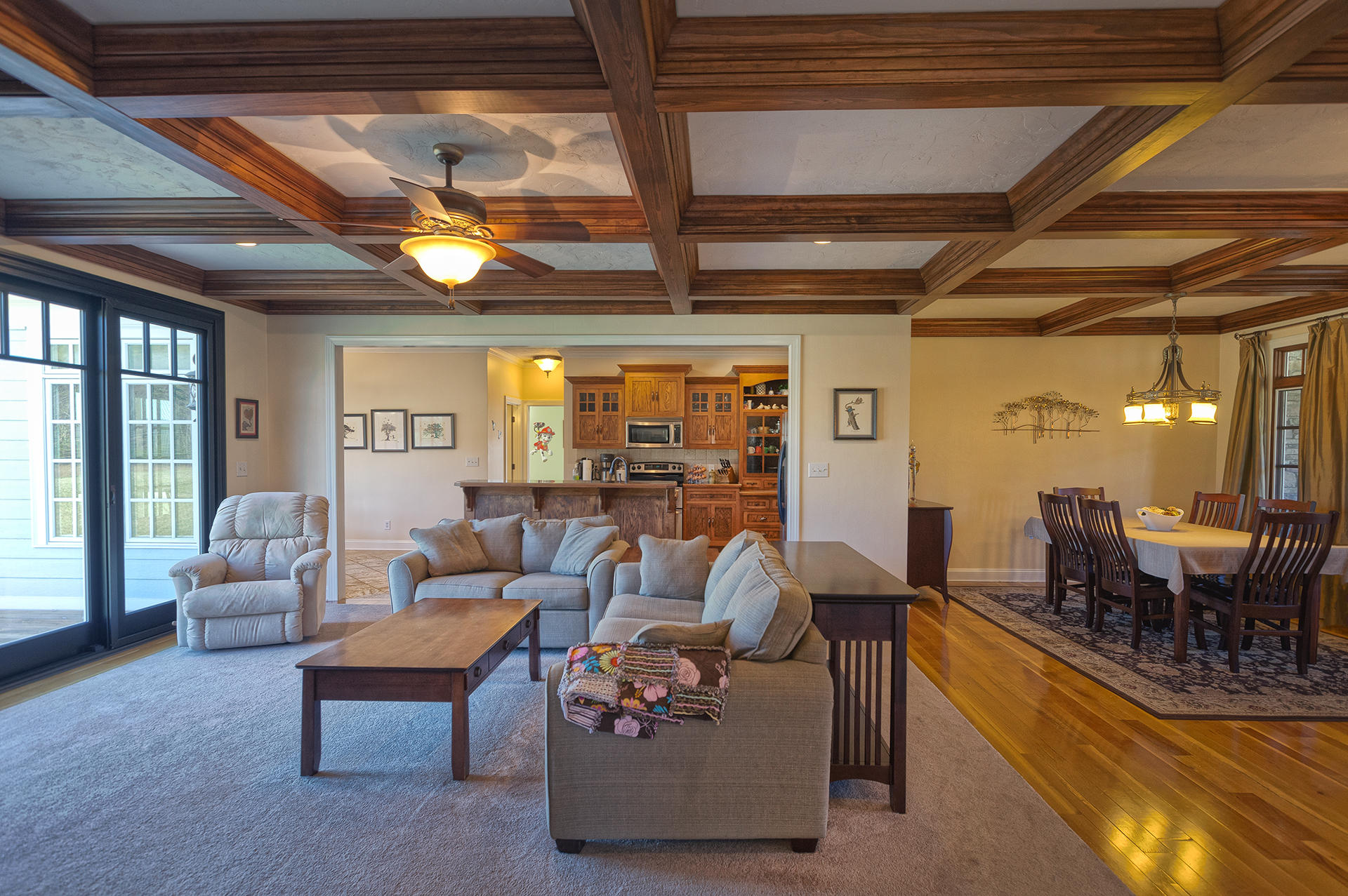 5030 Bethlehem Road Boones Mill, VA 24065 - Photo 7 of 43 a living room with furniture and a large window