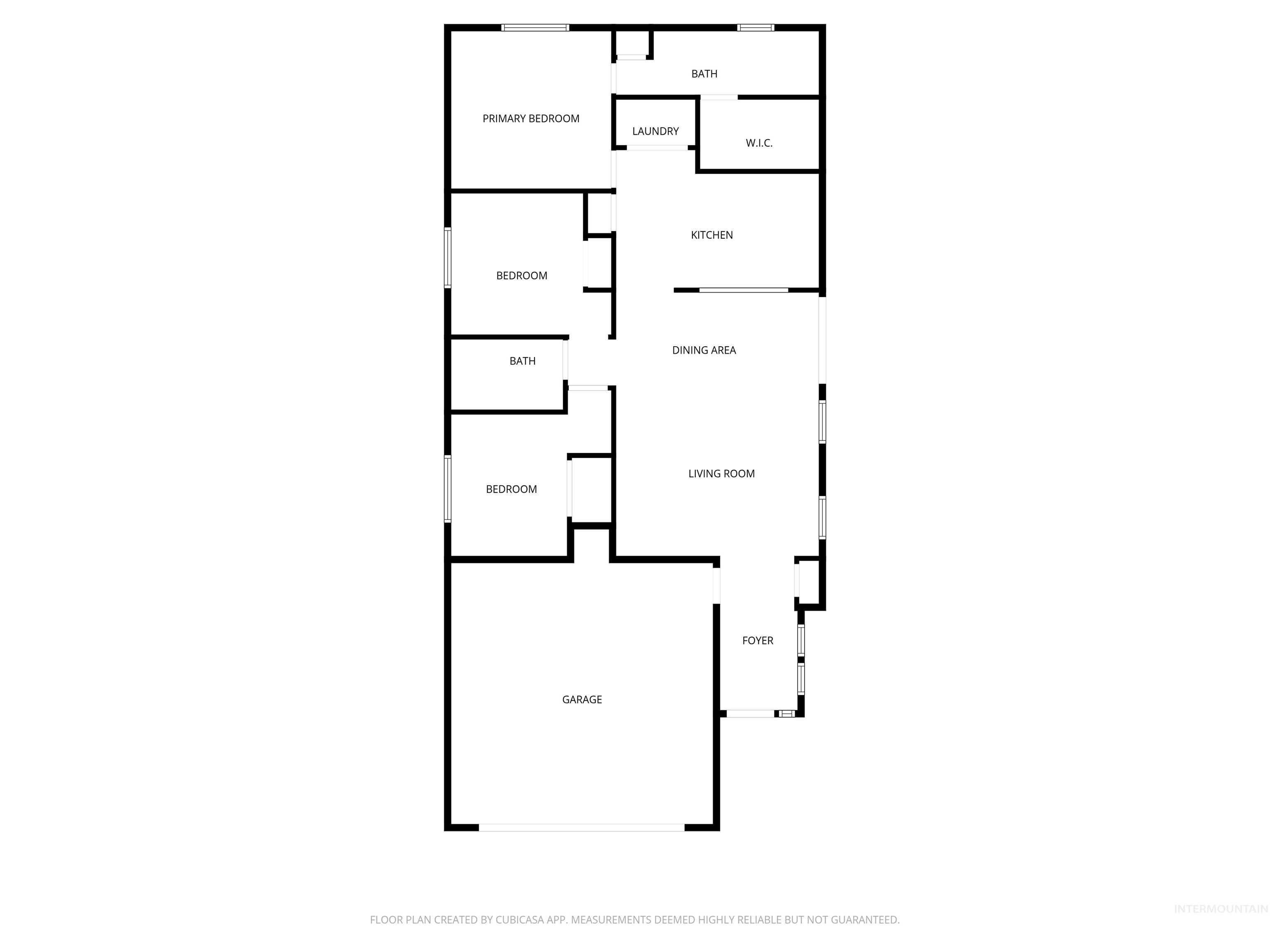 1603 Kenyon Mdw Street Twin Falls, ID 83301 - Photo 34 of 34 View of home floor plan