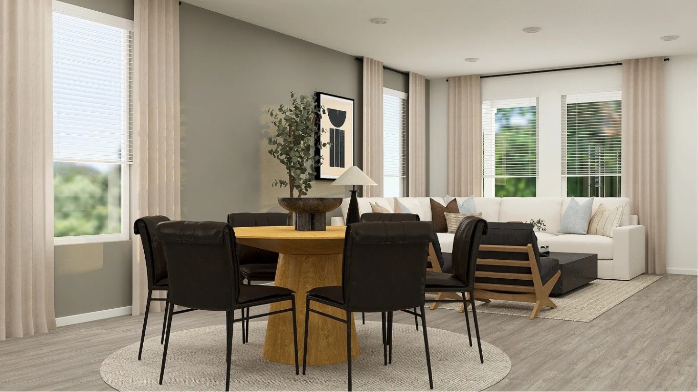 708 Rosa Bianca Way Huffman, TX 77336 - Photo 2 of 9 a dining room with furniture and window