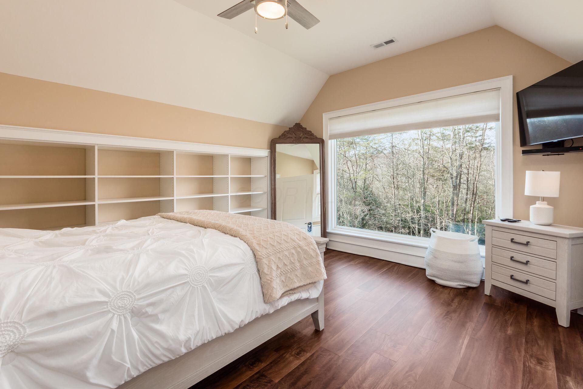 16187 Kreashbaum Road Rockbridge, OH 43149 - Photo 60 of 66 Guest bedroom with amazing views over the state forest.