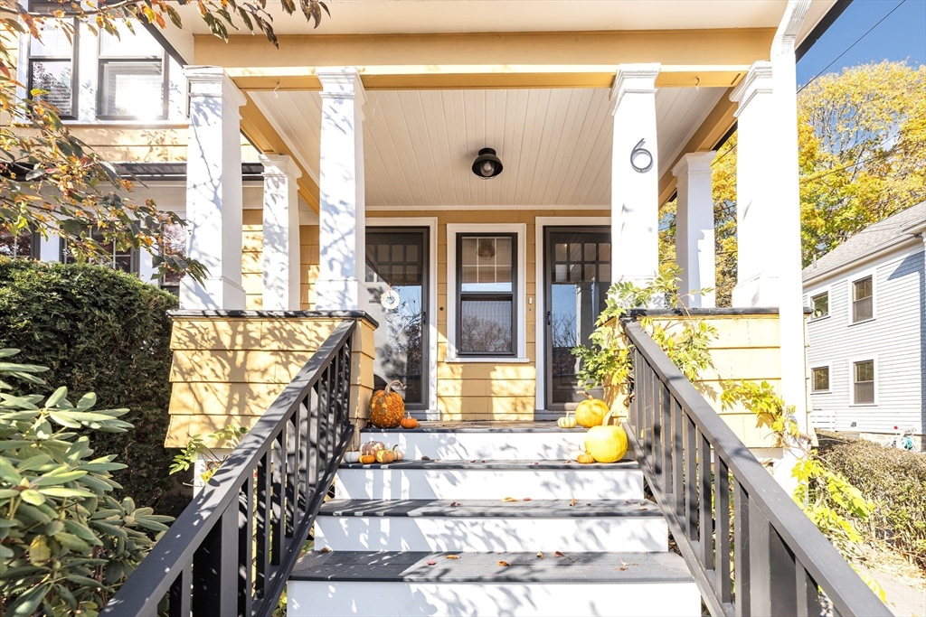 6 Arborough Road, Unit 2 Boston, MA 02131 - Photo 1 of 40 a view of a house with a iron gate