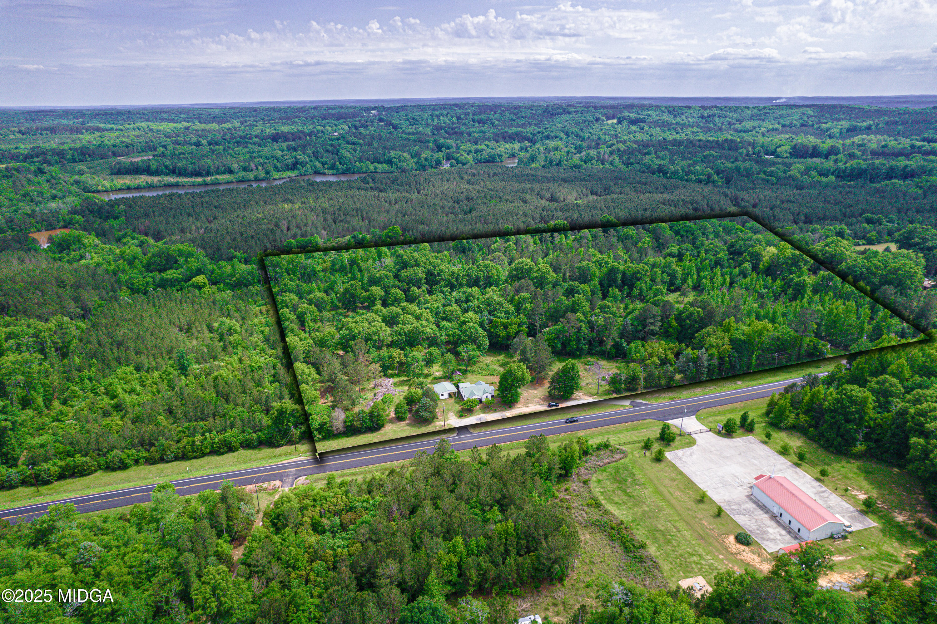 1512 Highway 22 Haddock, GA 31033 - Photo 30 of 32 a view of outdoor space and yard