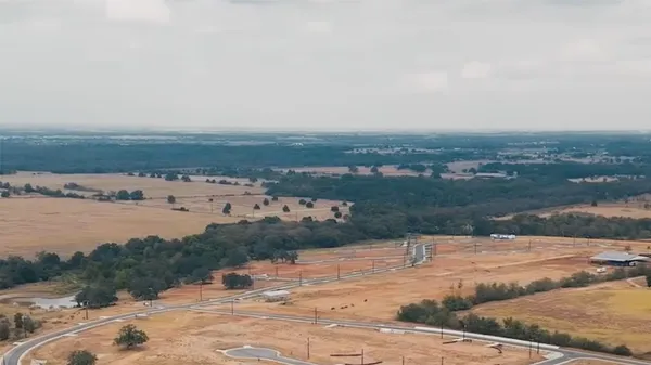 a view of a lake with beach