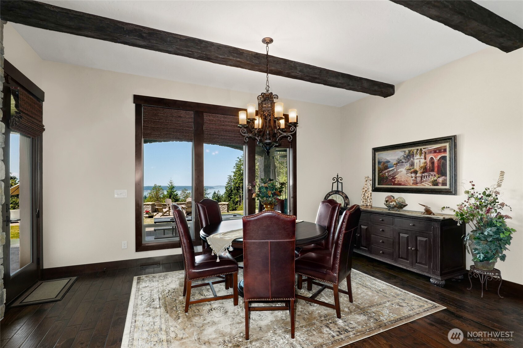 67 North Gilbertson Road Camano Island, WA 98282 - Photo 15 of 40 a dining room with furniture and window