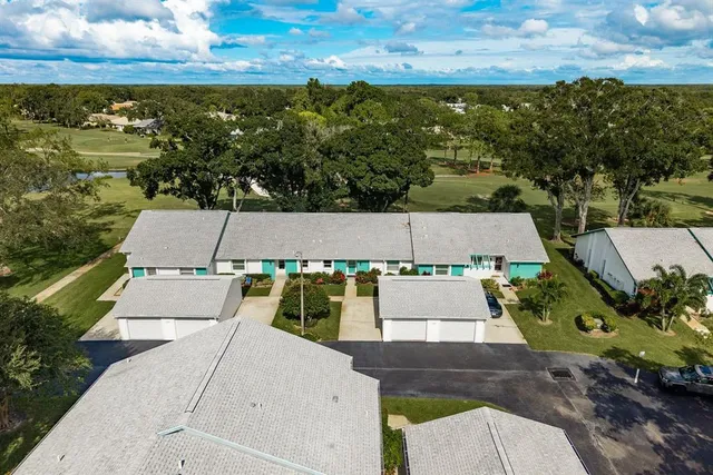 a view of a terrace with seating space