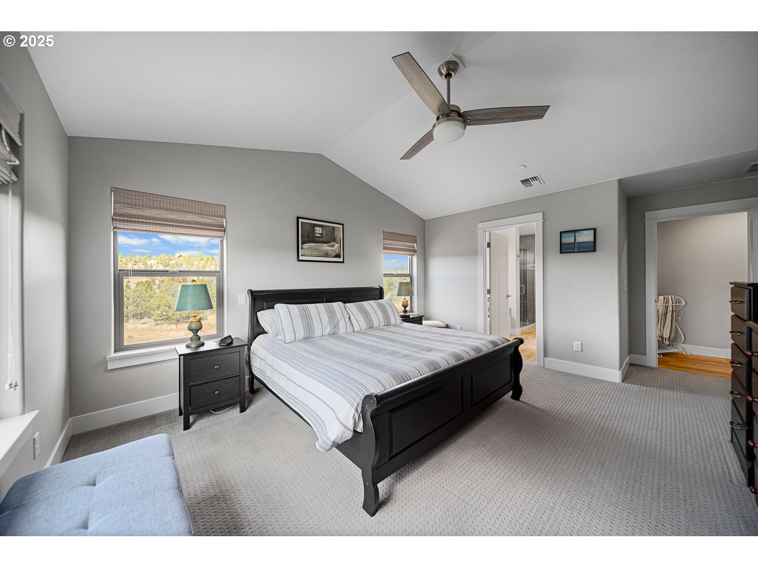 4416 Southeast Laredo Road Prineville, OR 97754 - Photo 24 of 36 a spacious bedroom with a bed and window