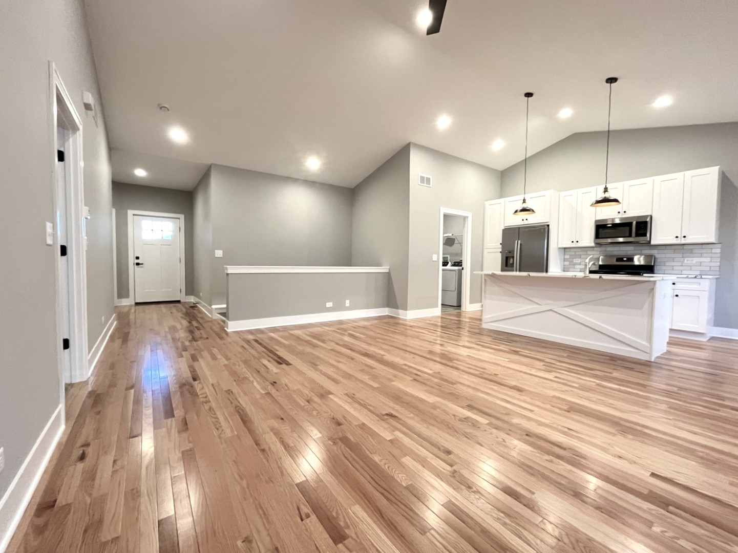 970 Partridge Circle Marengo, IL 60152 - Photo 3 of 17 a large hall with stainless steel appliances lots of counter top space