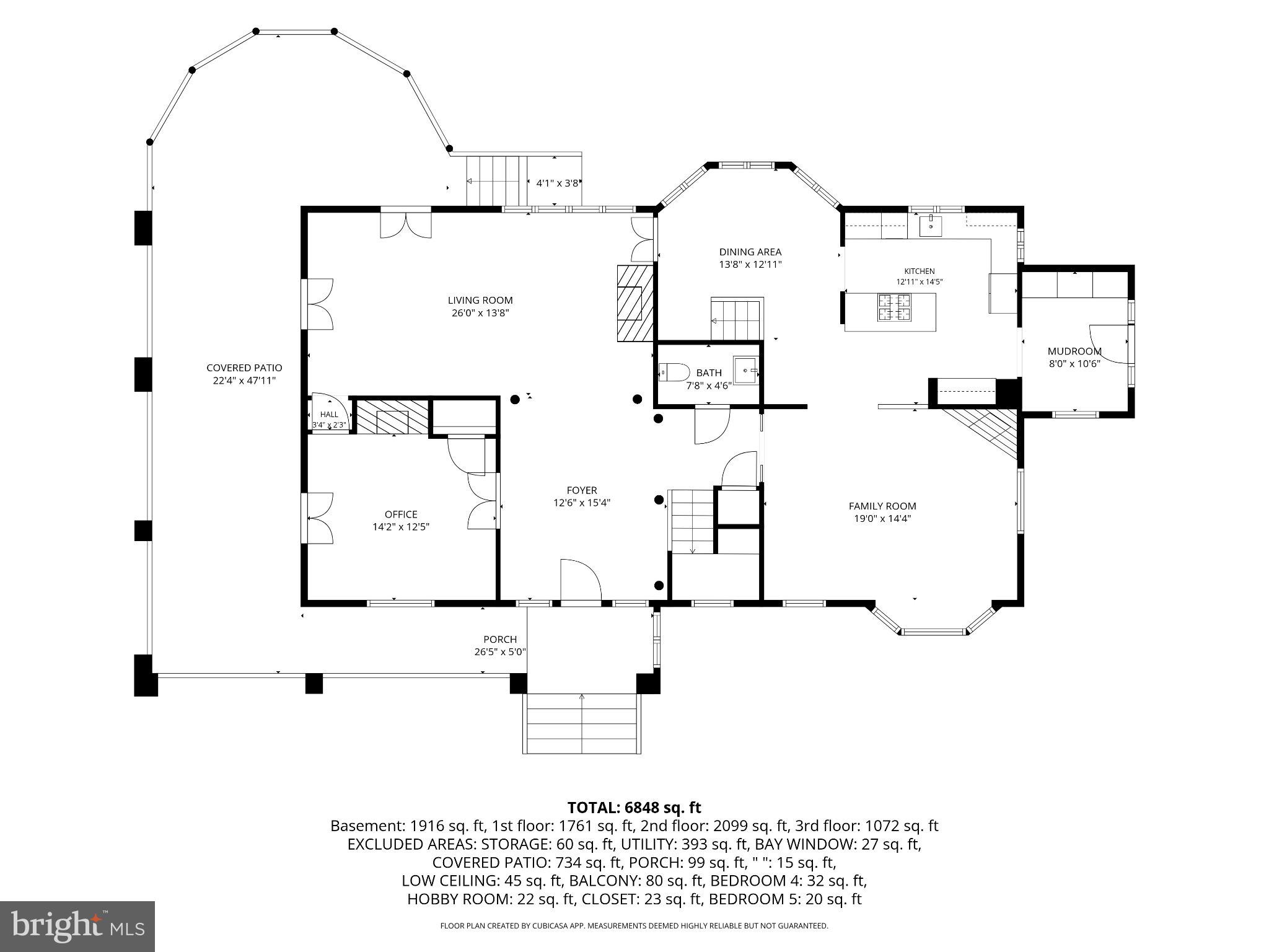 312 Oakdale Road Baltimore, MD 21210 - Photo 104 of 107 Main Floor - Floorplan