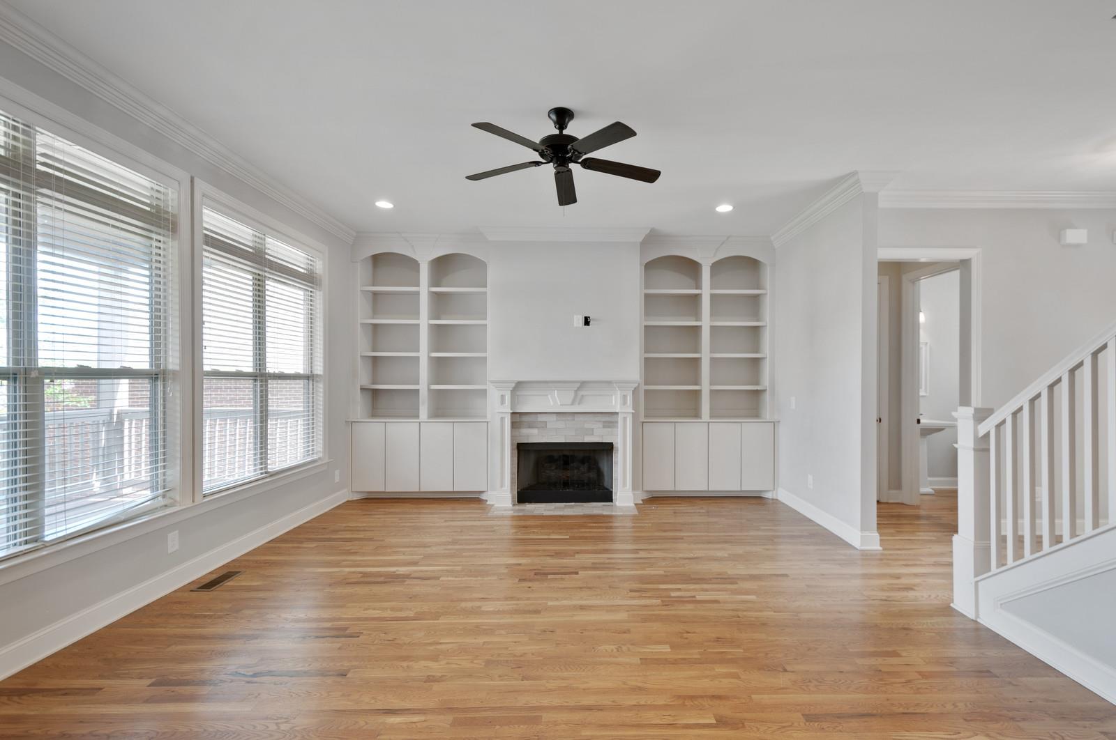 460 Truman Road West Franklin, TN 37064 - Photo 2 of 24 Bright Open Fammily Room with built in bookcases