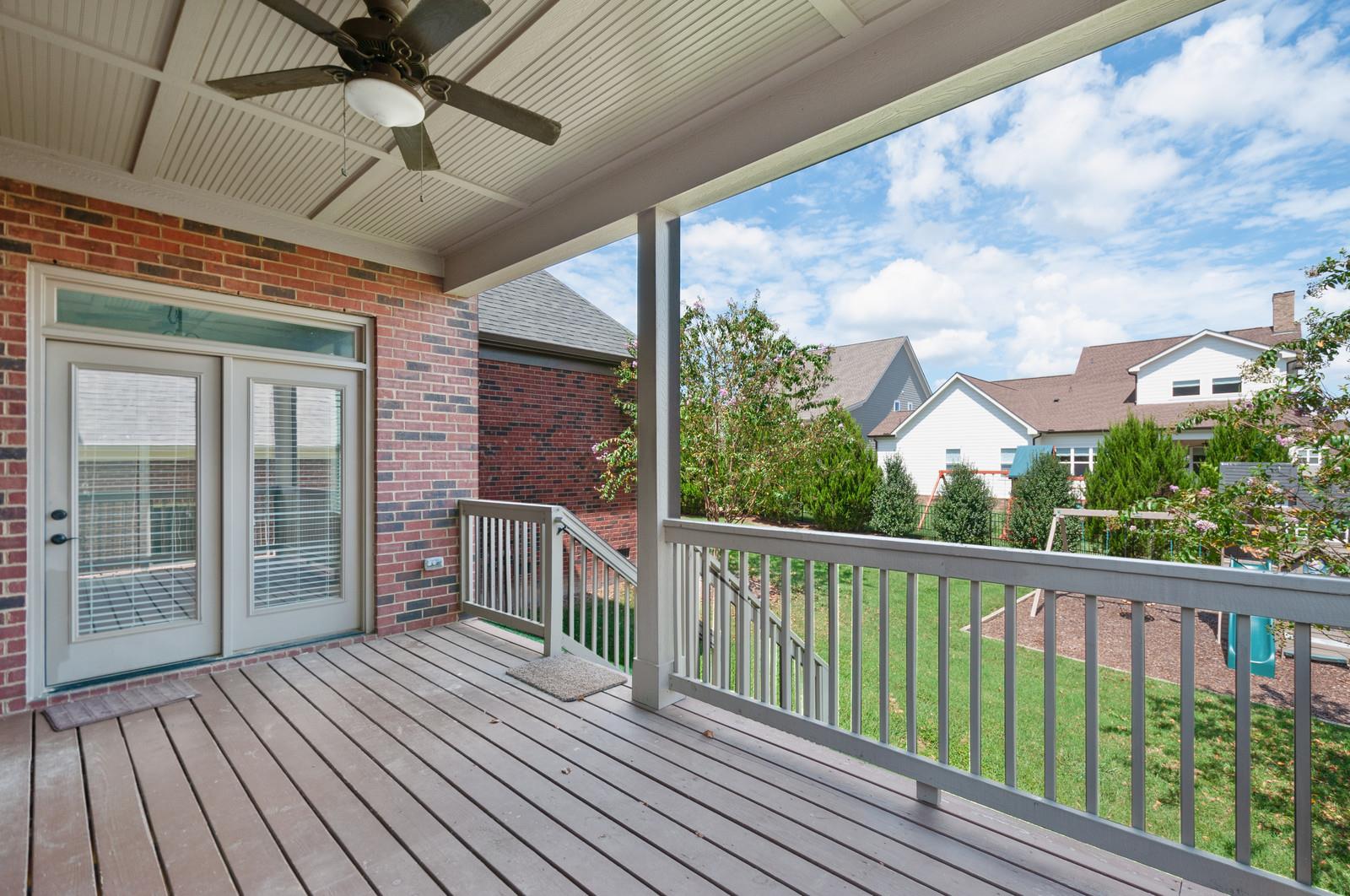 460 Truman Road West Franklin, TN 37064 - Photo 21 of 24 This covered back deck will become your favorite place to relax!