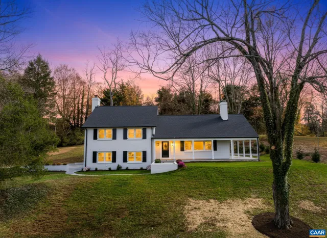 a view of front door