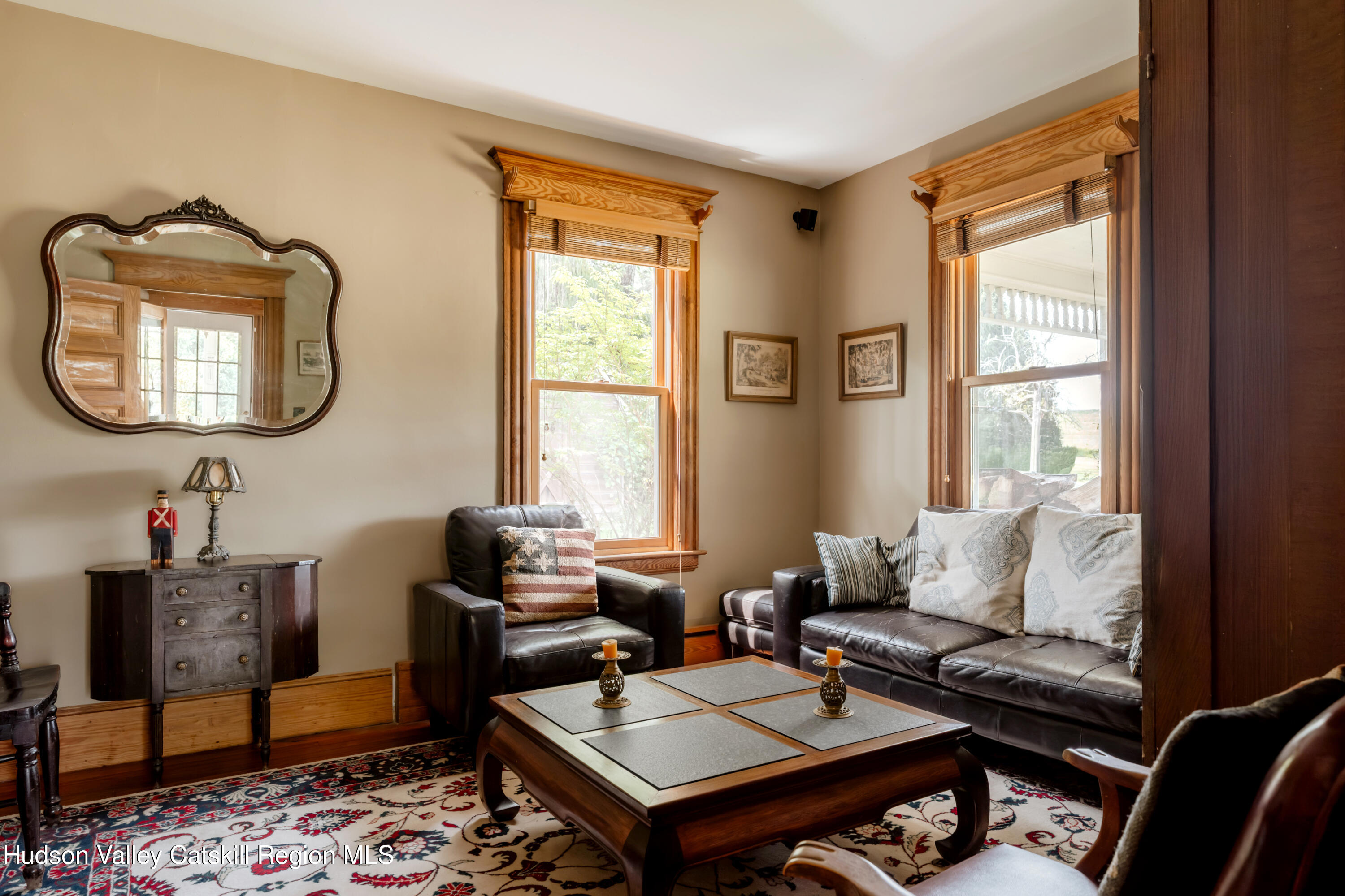 91 Old Hankins Road Callicoon, NY 12723 - Photo 19 of 41 a living room with furniture and a window