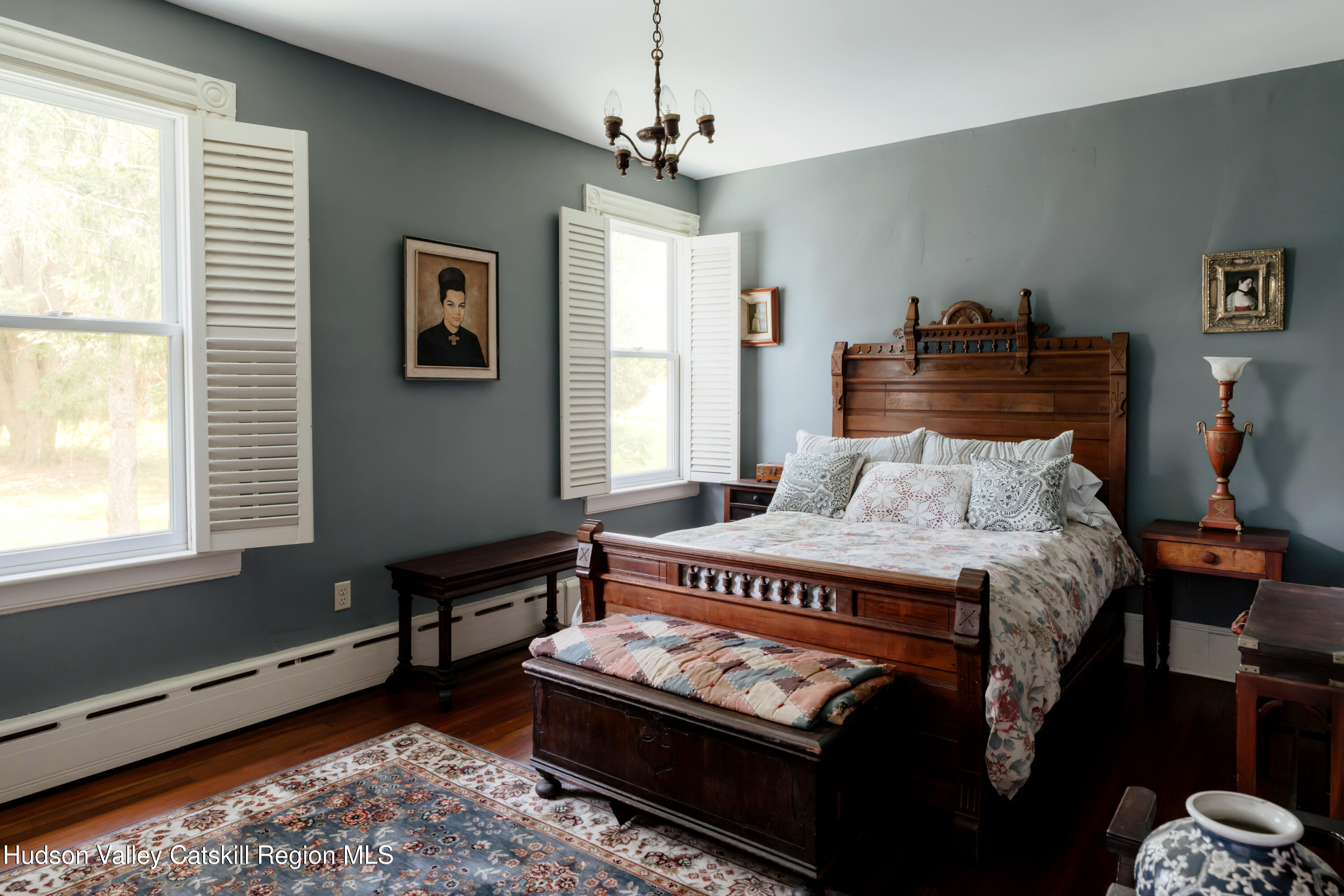 91 Old Hankins Road Callicoon, NY 12723 - Photo 26 of 41 a bedroom with furniture and a window
