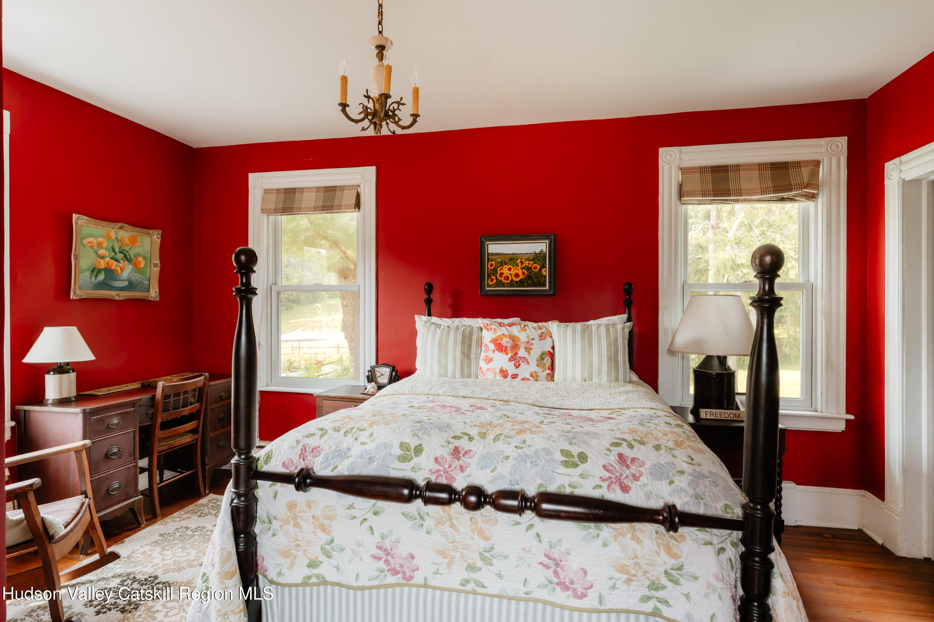 91 Old Hankins Road Callicoon, NY 12723 - Photo 30 of 41 a bedroom with a bed and a dresser