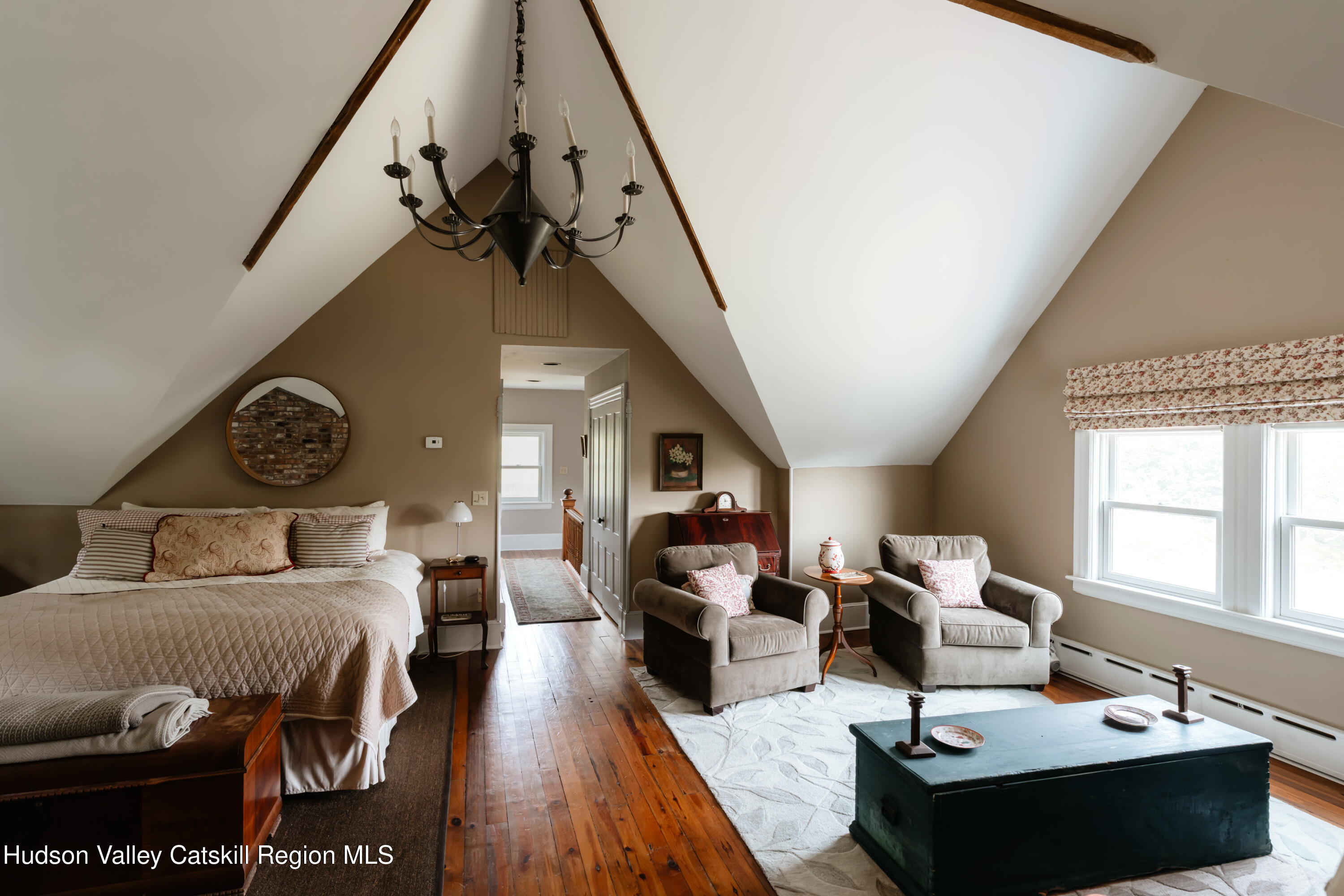 91 Old Hankins Road Callicoon, NY 12723 - Photo 34 of 41 a living room with furniture and wooden floor