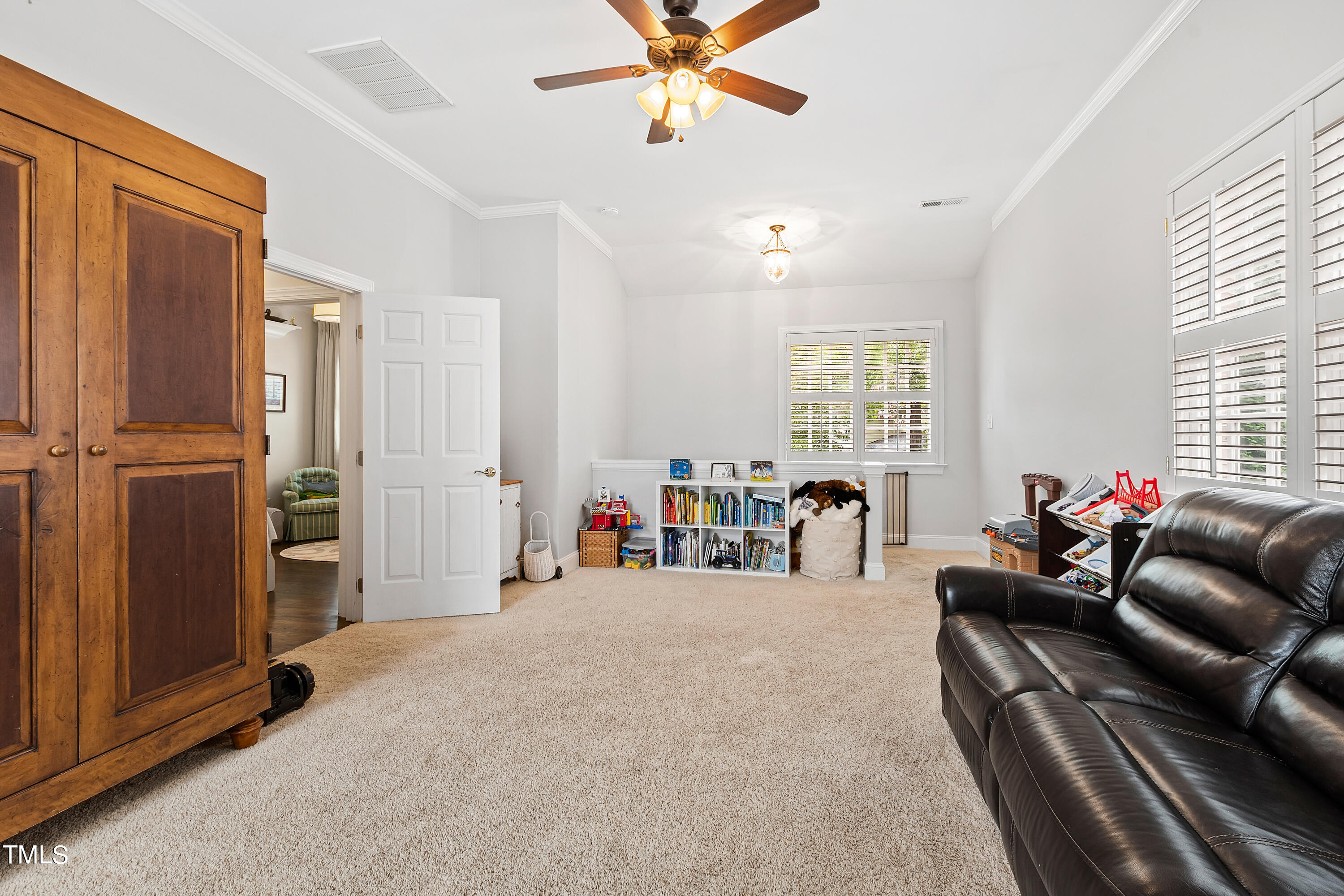 1205 Ballyhask Place Raleigh, NC 27607 - Photo 42 of 53 a view of a livingroom with furniture and windows