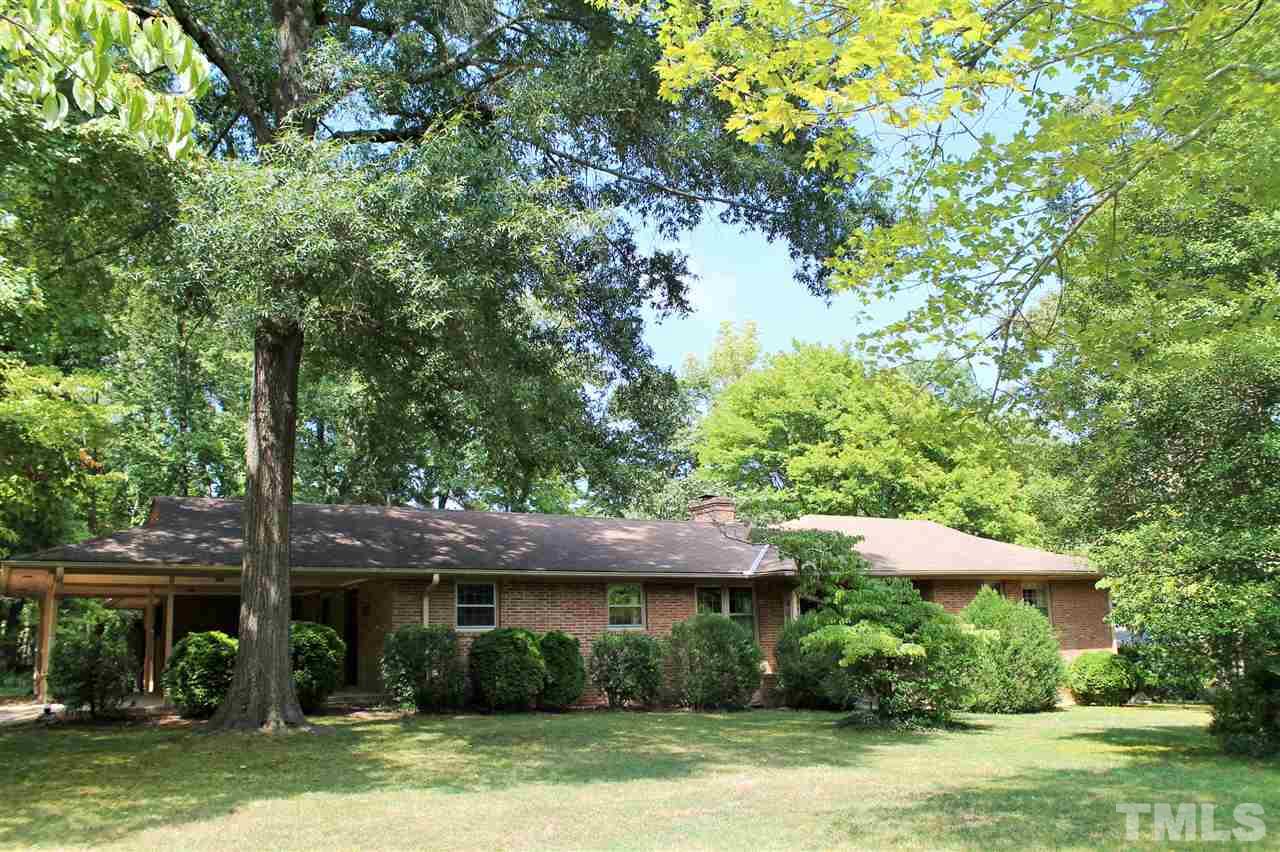 2624 Winton Road Durham, NC 27707 - Photo 1 of 25 Wonderful 50's ranch on beautiful level home site with mature plantings and trees. Well-maintained home just needs some your special touch. Plenty of room for recreation and gardening. Just a short commute to Duke, Downtown, Chapel Hill, & RTP