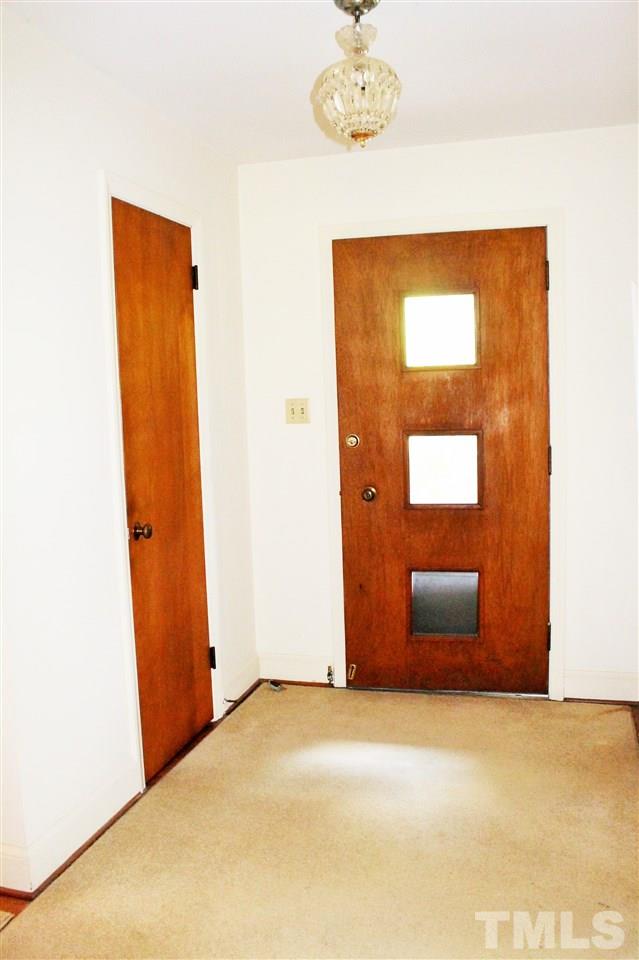 2624 Winton Road Durham, NC 27707 - Photo 3 of 25 Look at that cool mid-century modern front door straight from the 50's!
