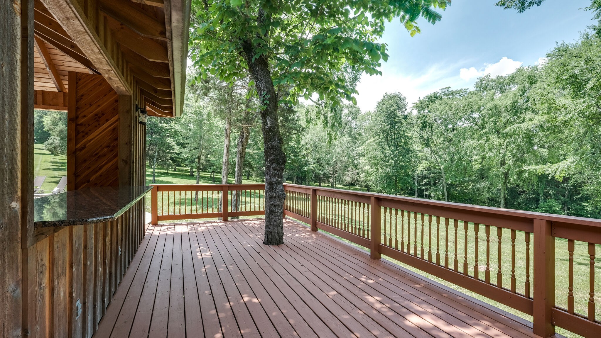 618 Greenvale Road Lebanon, TN 37090 - Photo 36 of 48 a view of balcony with wooden floor and fence