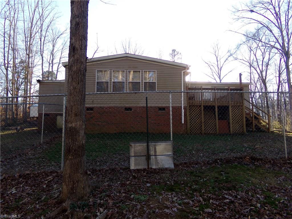 4806 Cashatt Road Trinity, NC 27370 - Photo 3 of 30 Fenced back yard with Attached Deck off back of home.