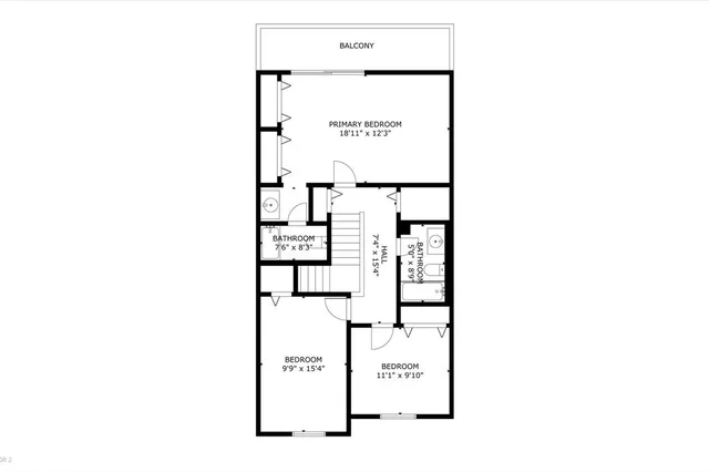 a picture of a bench in front of a door