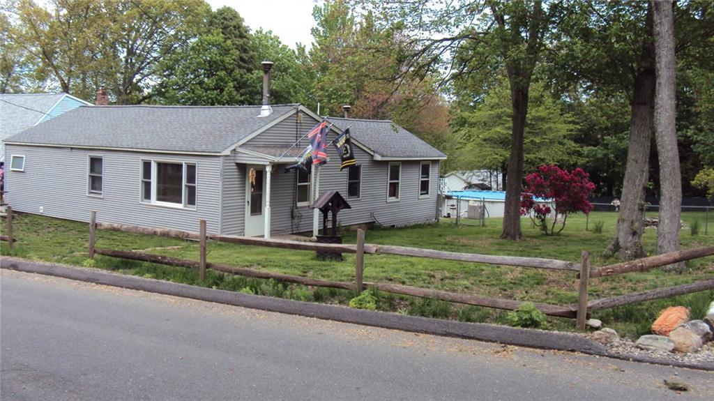 131 Fall Mountain Lake Road Plymouth, CT 06786 - Photo 1 of 1 Front angle of house