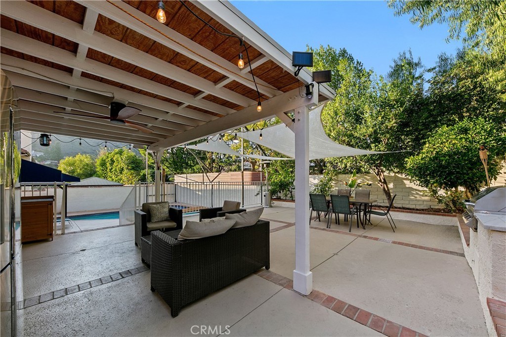 24411 Highlander Road West Hills, CA 91307 - Photo 45 of 58 a view of a patio