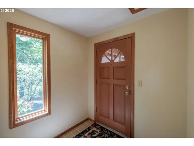 a view of an entryway