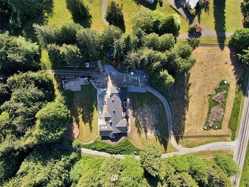 971 Sandy Point Road Langley, WA 98260 - Photo 24 of 25 an aerial view of residential house with outdoor space