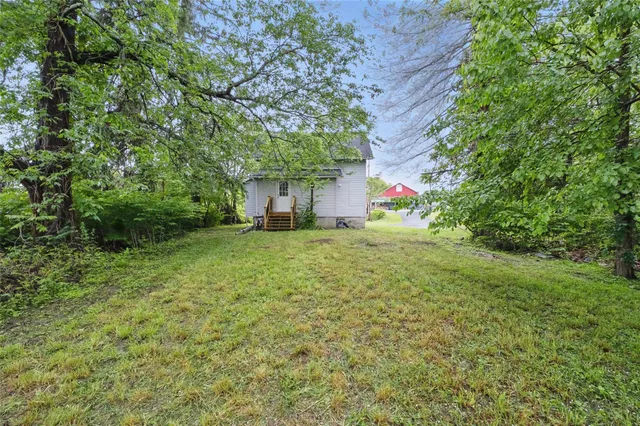 a view of outdoor space and yard
