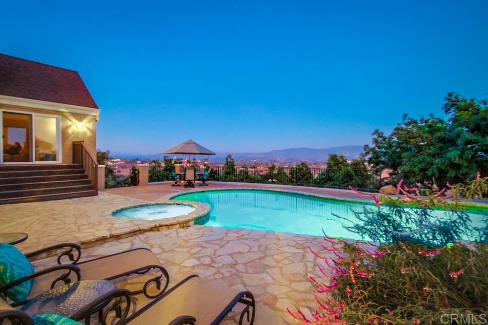 670 Georgine Road Fallbrook, CA 92028 - Photo 1 of 25 Sparkling pool & spa with forever views