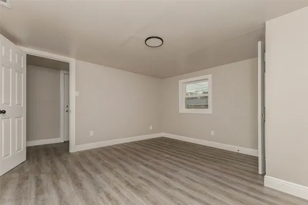wooden floor in an empty room