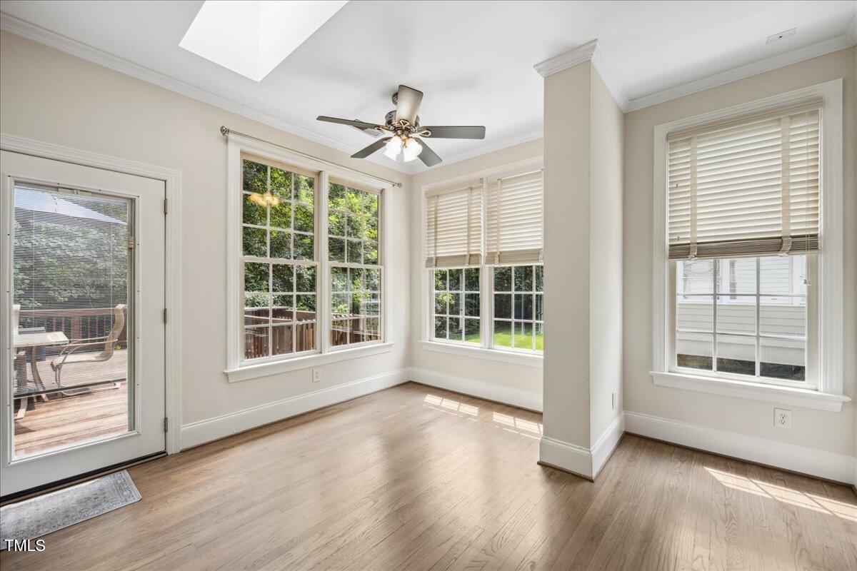 2725 Rosedale Avenue Raleigh, NC 27607 - Photo 12 of 66 Family room with access to grilling deck
