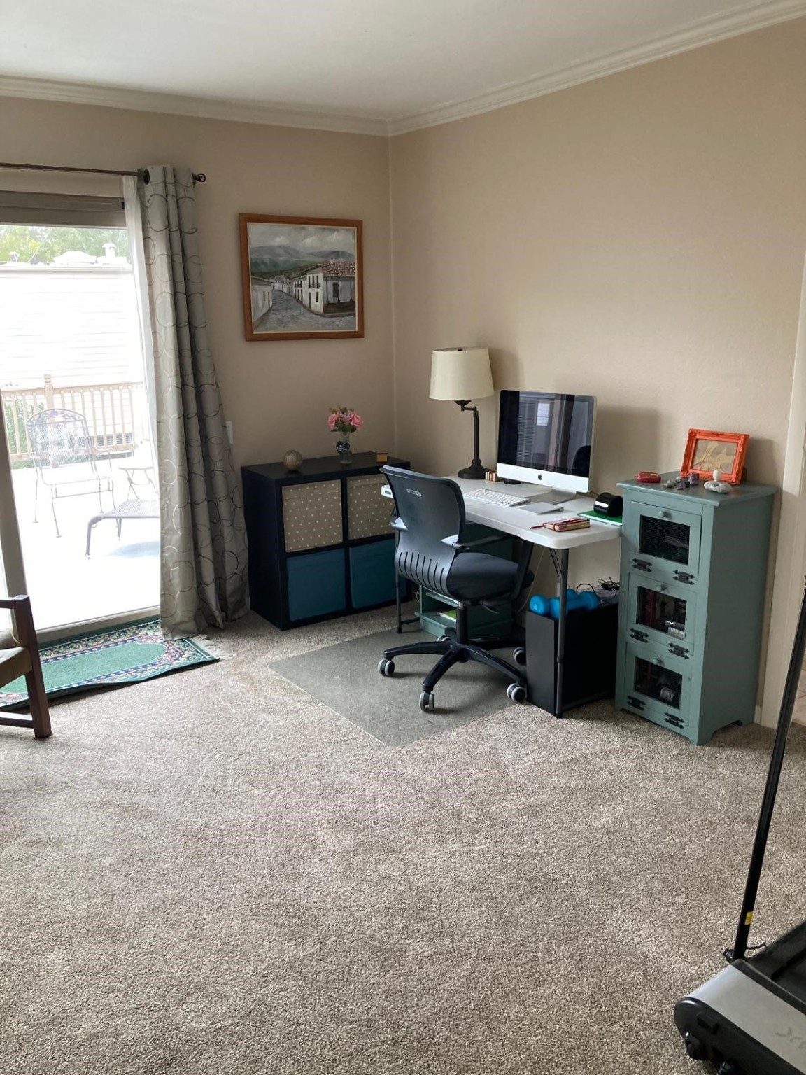 1623 Prairie Grove Drive Houston, TX 77077 - Photo 37 of 50 a view of a workspace with furniture and a window