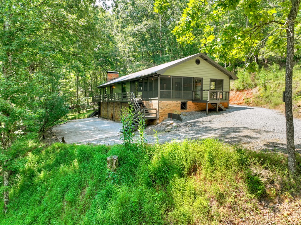 260 Flt Crk Crossing Blue Ridge, GA 30513 - Photo 15 of 64 Spacious Screened in Porch